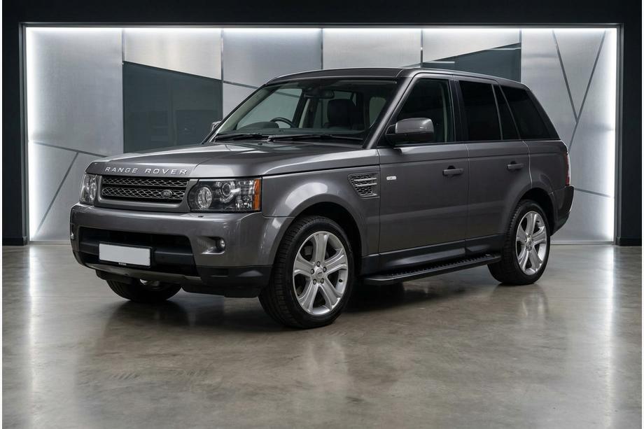 Range Rover Sport 2005-2013 Side Steps Allmond Black (2 pcs, Aluminum) Image
