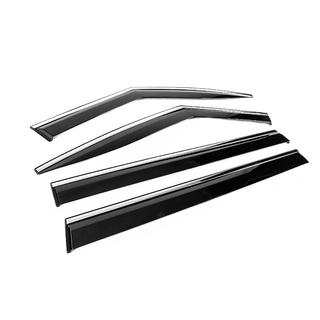 Window Deflectors with Chrome Trim Niken Luxury (4 pcs) Hyundai Santa Fe 5 2023- photo 3