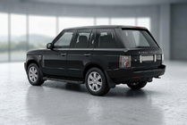 Range Rover III L322 2002-2012 Side Steps Allmond Black (2 pcs, Aluminum) photo 1