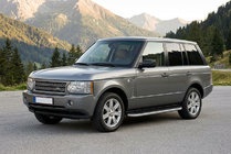 Range Rover III L322 2002-2012 Side Steps Tayga Grey (2 pcs, Aluminum) photo 1