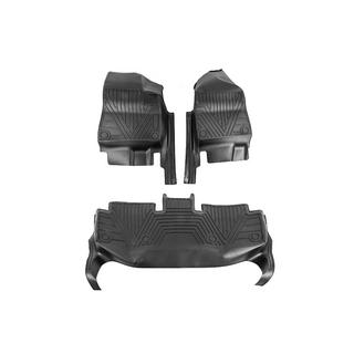 Rubber Floor Mats Niken Luxury 3D (3 pcs) Tesla Model 3 2017- photo 4