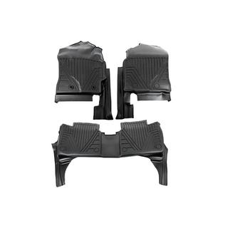 Niken Luxury 3D Rubber Floor Mats (For ICE, Set of 3) Toyota Corolla 2013-2019 photo 2