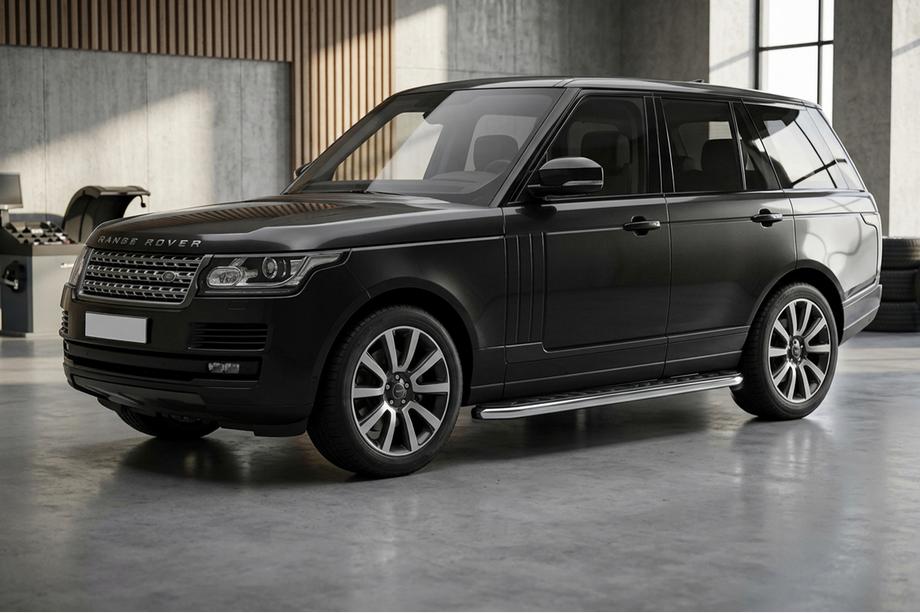 Range Rover IV L405 2013-2021 Side Steps Maydos V1 (2 pcs, stainless steel) Image