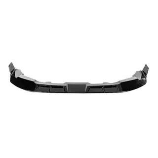 Front lip spoiler (for F98 2022-2024, gloss black) photo 3