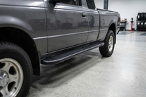 Mazda BT-50 2007-2012 Side Steps Bosphorus Black (2 pcs, Aluminum) photo 1