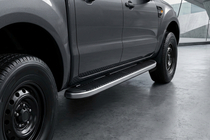 Mazda BT-50 2007-2012 Side Steps Tayga (2 pcs, Aluminum) photo 1