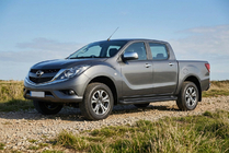 Mazda BT-50 2012- Side Steps Allmond Black (2 pcs, Aluminum) photo 1