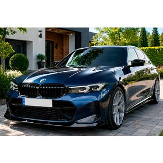AC-Style Door Sill Covers (for M-Sport Side Skirts, ABS) BMW 3 Series G20/G21 2018- photo 2