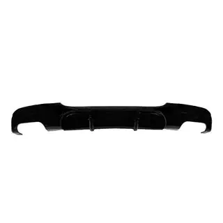 Rear diffuser for dual twin exhaust (for M-Sport, ABS) BMW 3 Series E90/E91 2005-2011 photo 1