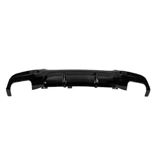 Rear diffuser for dual twin exhaust (for M-Sport, ABS) BMW 3 Series E90/E91 2005-2011 photo 4