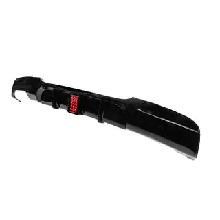 Rear diffuser for single-side dual exhaust (for M-Sport, ABS) BMW 3 Series E90/E91 2005-2011 photo 2