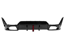 BMW 3 Series G20/G21 2018- Rear Diffuser B-Style LED for M-Sport 2023+, ABS photo 4