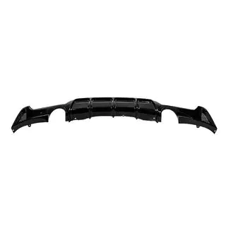 Rear bumper diffuser for dual-side single exhaust V2 (for M-Sport, ABS) BMW 4 Series F32/F33/F36 2012-2020 photo 4