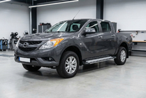 Mazda BT-50 2012- Side Steps Rainbow (2 pcs, Aluminum) photo 1