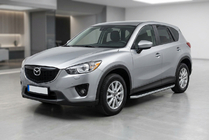 Mazda CX-5 2012-2017 Side Steps Tayga Grey (2 pcs, Aluminum) photo 1