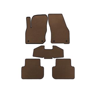 EVA Floor Mats (Brown) Volkswagen Tiguan 2023-