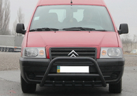 Peugeot Expert 1995-2007 Bull Bar WT003 Black Stainless Steel photo 1