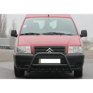 Bull Bar WT003 Black Stainless Steel Peugeot Expert 1995-2007 photo 1
