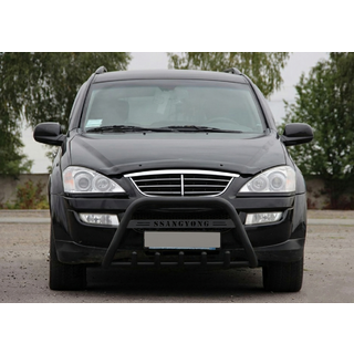 Bull Bar WT004 Black (Stainless Steel) SsangYong Action 2005-2018 photo 2