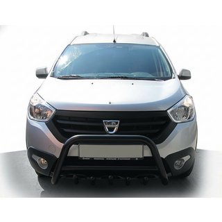 Bull Bar WT003 Black (Stainless Steel) Dacia Dokker 2013-2022 photo 1