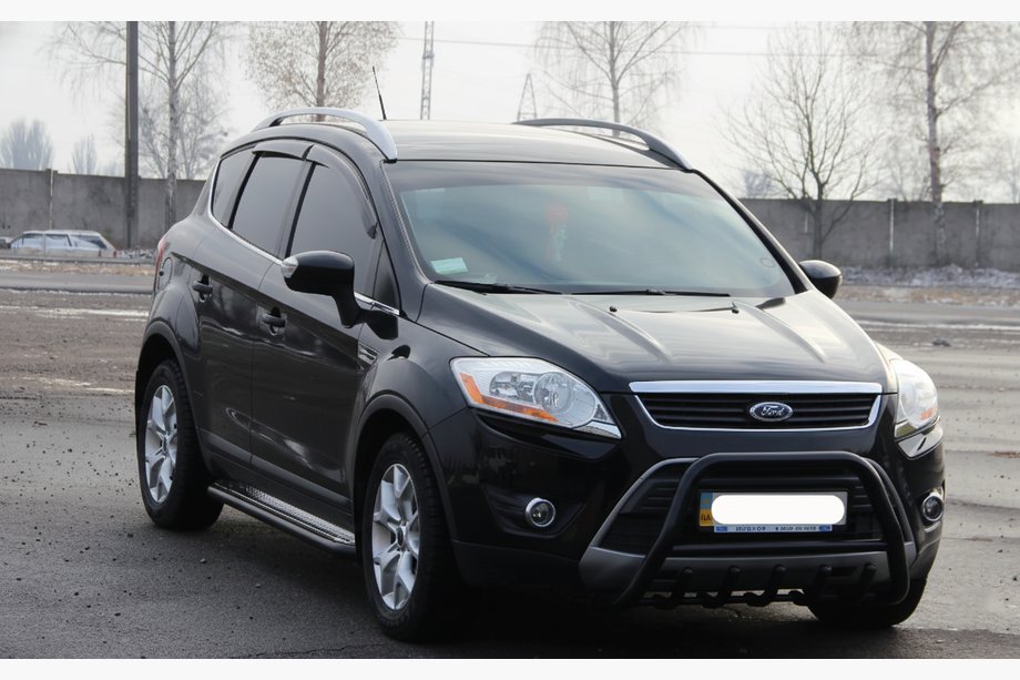 Ford Kuga 2008-2013 Bull Bar WT003 Black (Stainless Steel) Photo 3