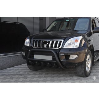 Low Bull Bar WT003 Black (Stainless Steel) photo 1