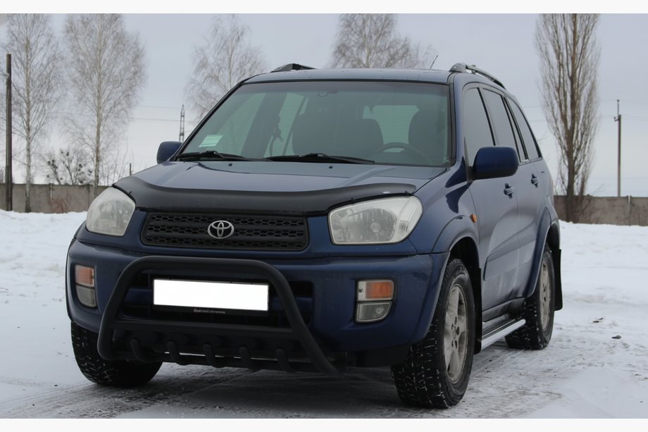 Toyota Rav 4 2001-2005 Bull Bar WT003 Black Stainless Steel Photo 6