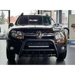 Bull Bar without Logo WT003 Black (Stainless Steel) Dacia Duster 2008-2018 photo 4