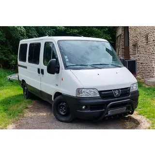 Bull Bar WT003 Black (Stainless Steel) Peugeot Boxer 1994-2006 photo 1