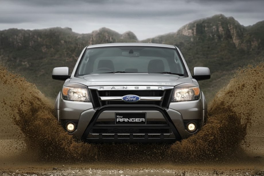 Ford Ranger 2007-2011 Bull Bar WT003 Black Stainless Steel Photo 1