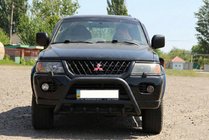 Mitsubishi Pajero Sport 1996-2007 Bull Bar WT003 Black Stainless Steel photo 4