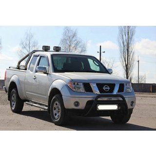 Bull Bar WT003 Black Stainless Steel Nissan Navara 2006-2015 photo 1