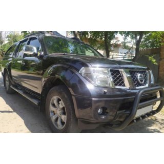 Bull Bar WT003 Black Stainless Steel Nissan Navara 2006-2015 photo 4
