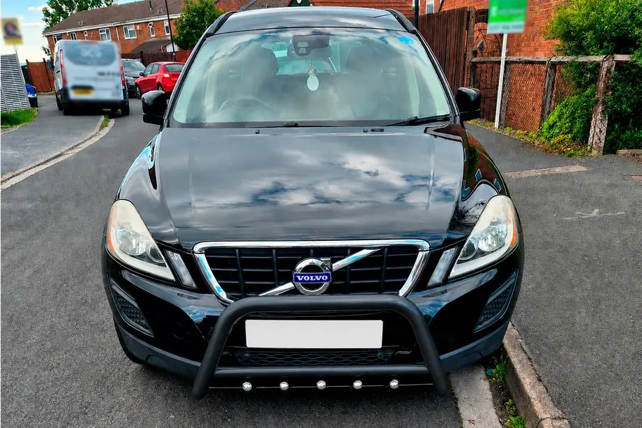 Volvo XC60 2009-2017 Bull Bar WT003 Black Stainless Steel Photo 2