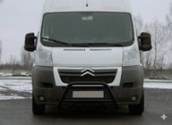 Fiat Ducato 2006-2025 Front Bar WT003 Black (Stainless Steel) photo 4