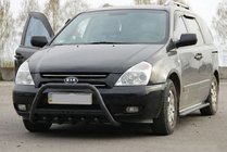 Kia Carnival 2002-2013 Bull Bar WT004 Black (Stainless Steel) photo 3