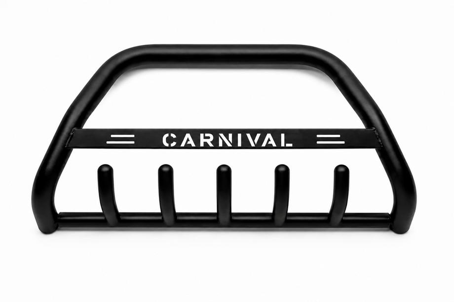 Kia Carnival 2002-2013 Bull Bar WT004 Black (Stainless Steel) Photo 4