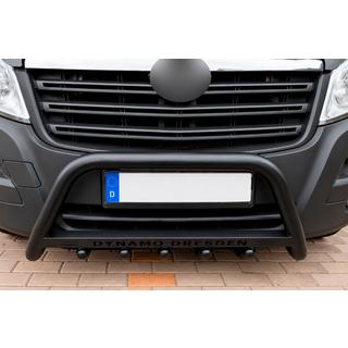 Bull Bar WT004 Black (Stainless Steel) Fiat Ducato 2006-2025 photo 1