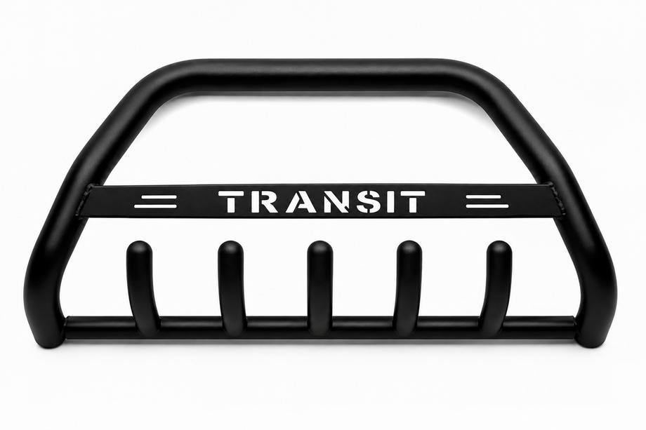 Ford Transit 2014- Bull Bar WT004 Black (Stainless Steel) Image