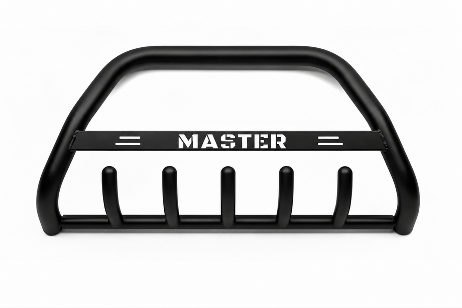 Renault Master 1998-2010 Bull Bar WT004 Black (Stainless Steel) Image