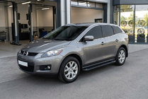 Mazda CX-7 2006-2012 Side Steps Allmond Black (2 pcs, Aluminum) photo 1