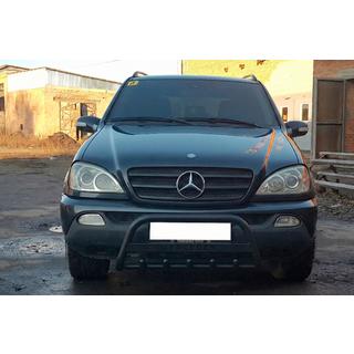 Bull Bar WT004 Black (Stainless Steel) Mercedes ML W163 1997-2005 photo 2