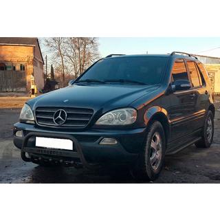 Bull Bar WT004 Black (Stainless Steel) Mercedes ML W163 1997-2005 photo 3