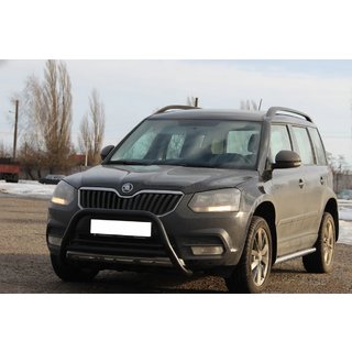 Bull Bar WT003 Black Stainless Steel Skoda Yeti 2009-2017 photo 4
