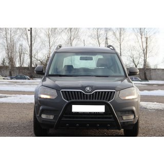 Bull Bar WT003 Black Stainless Steel Skoda Yeti 2009-2017 photo 3