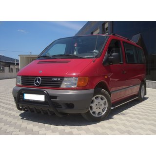 Bull Bar WT003 Black (Stainless Steel) Mercedes Vito W638 1996-2003 photo 3