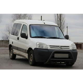 Bull Bar WT003 Black Stainless Steel Citroen Berlingo 1996-2008 photo 1