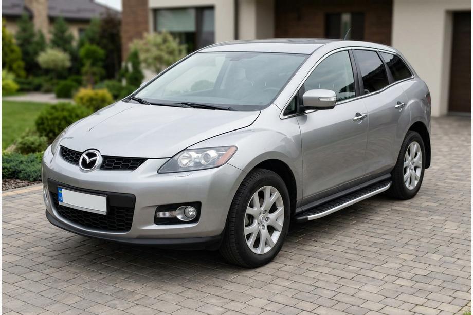 Mazda CX-7 2006-2012 Side Steps Fullmond (2 pcs, aluminum) Image
