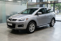 Mazda CX-7 2006-2012 Side Steps Allmond Grey (2 pcs, Aluminum) photo 1
