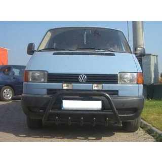 Bull Bar WT003 Black Stainless Steel Volkswagen T4 Caravelle/Multivan 1990–2003 photo 1